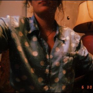 Sweaty Polka Dot Blouse